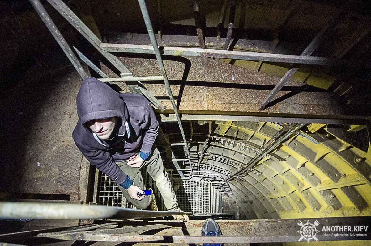 exploring mine under kyiv