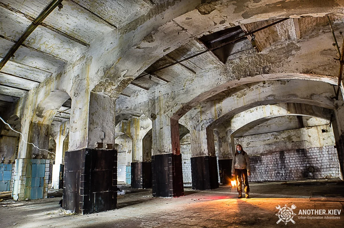 abandoned underground water tanks