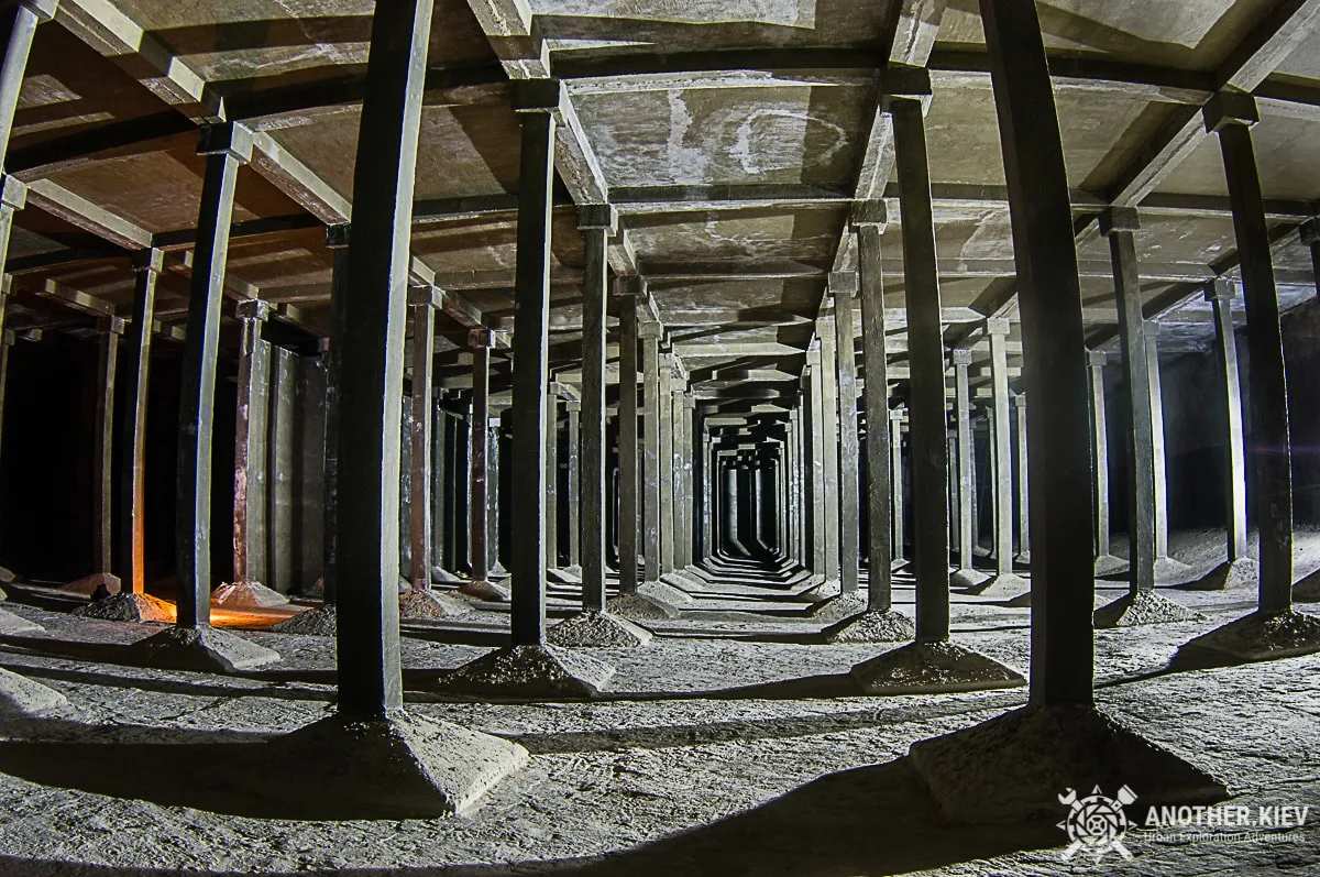 Underground water resistor under Kyiv city center