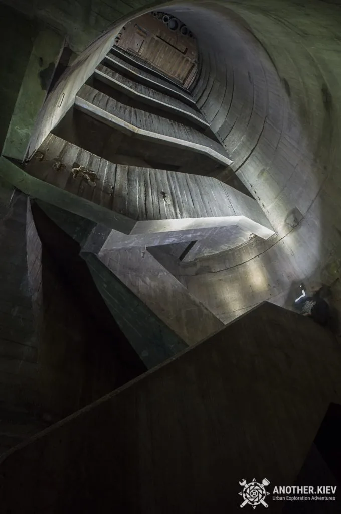 stairs up to panzerwerk 720