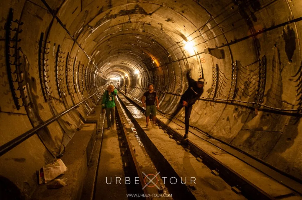 Exploring Metro tunnels in Kyiv
